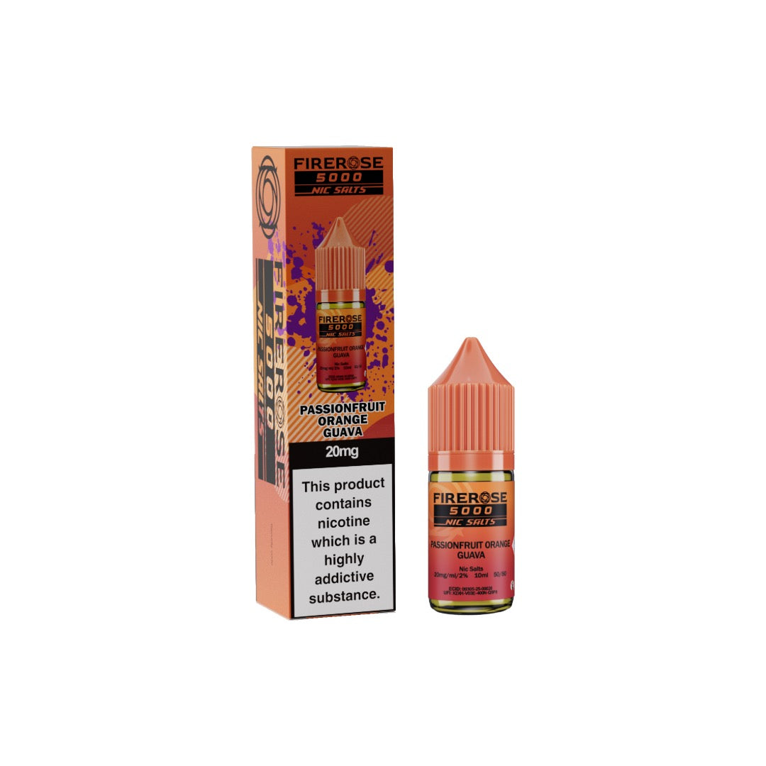 20mg Elux Firerose 5000 Nic salts 10ml (50VG/50PG)