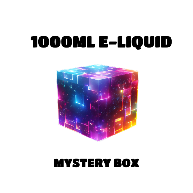 1000ml E-liquid MYSTERY BOX + Nic Shots