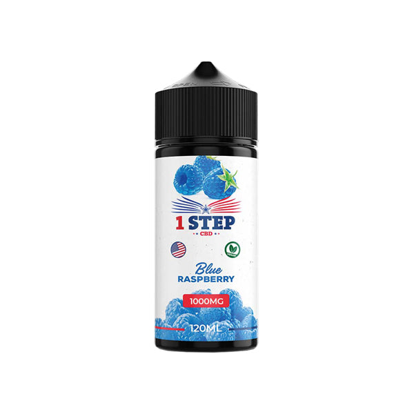 1 Step CBD 1000mg CBD E-liquid 120ml