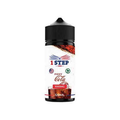 1 Step CBD 1000mg CBD E-liquid 120ml