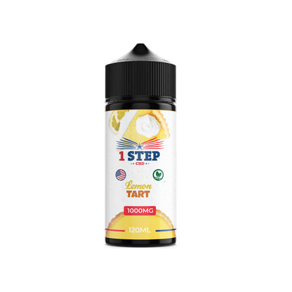 1 Step CBD 1000mg CBD E-liquid 120ml