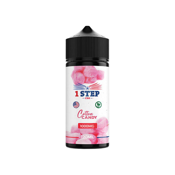 1 Step CBD 1000mg CBD E-liquid 120ml