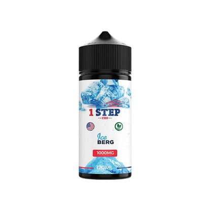 1 Step CBD 1000mg CBD E-liquid 120ml