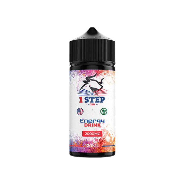 1 Step CBD 2000mg CBD E-liquid 120ml