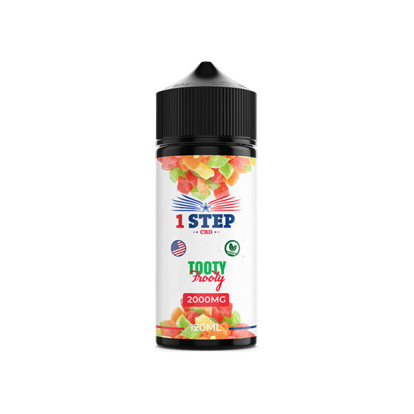 1 Step CBD 2000mg CBD E-liquid 120ml