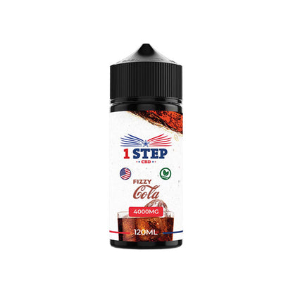 1 Step CBD 4000mg CBD E-liquid 120ml