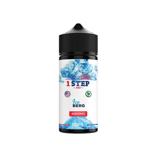 1 Step CBD 4000mg CBD E-liquid 120ml