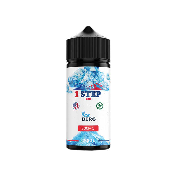 1 Step CBD 500mg CBD E-liquid 120ml