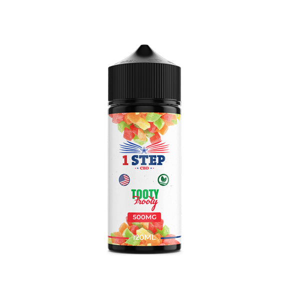 1 Step CBD 500mg CBD E-liquid 120ml