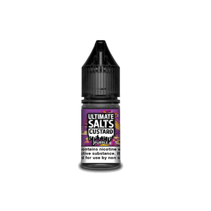 10MG Ultimate Puff Salts Custard 10ML Flavoured Nic Salts