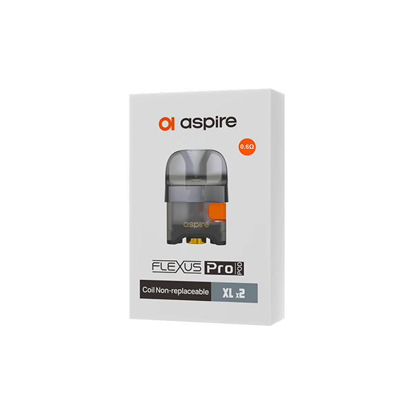 Aspire Flexus Pro Replacement Empty Pods XL 3ml (0.6Ohm, 1.0Ohm)