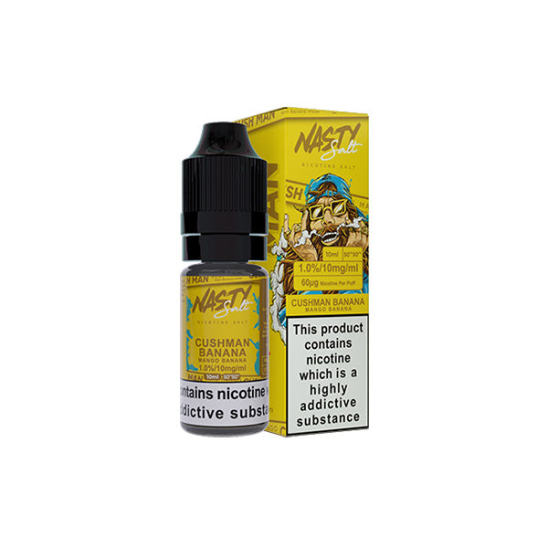 10mg Nasty Salts 10ml Nic Salts (50VG/50PG)