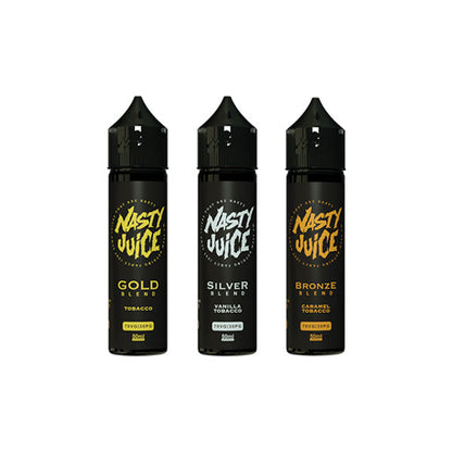 Tobacco By Nasty Juice 50ml Shortfill 0mg (70VG/30PG)