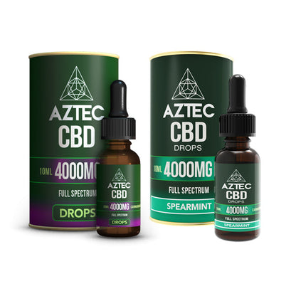 Aztec CBD Full Spectrum Hemp Oil 4000mg CBD 10ml