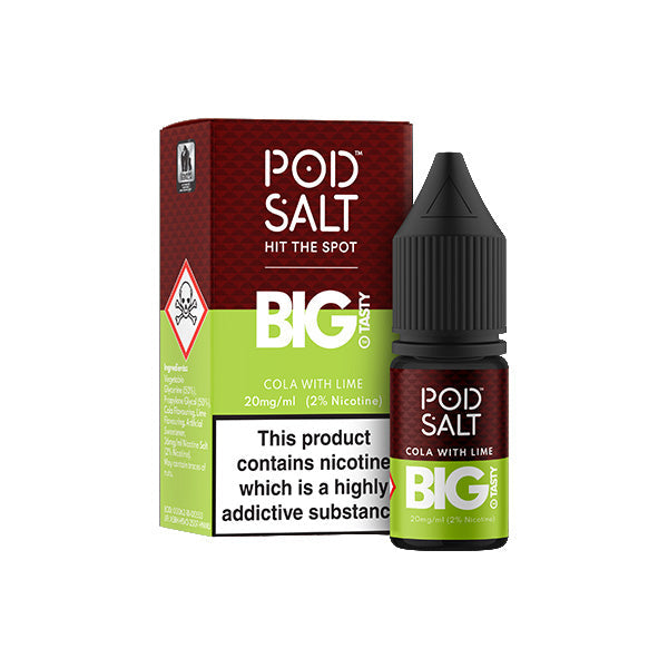 11mg Pod Salt Fusions 10ml Nic Salt (50VG/50PG)