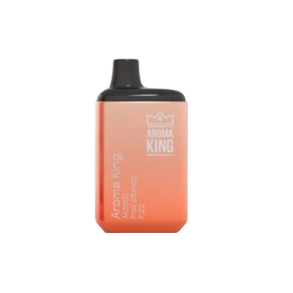 0mg Aroma King AK5500 Metallic Disposable Vape Device 5500 Puffs