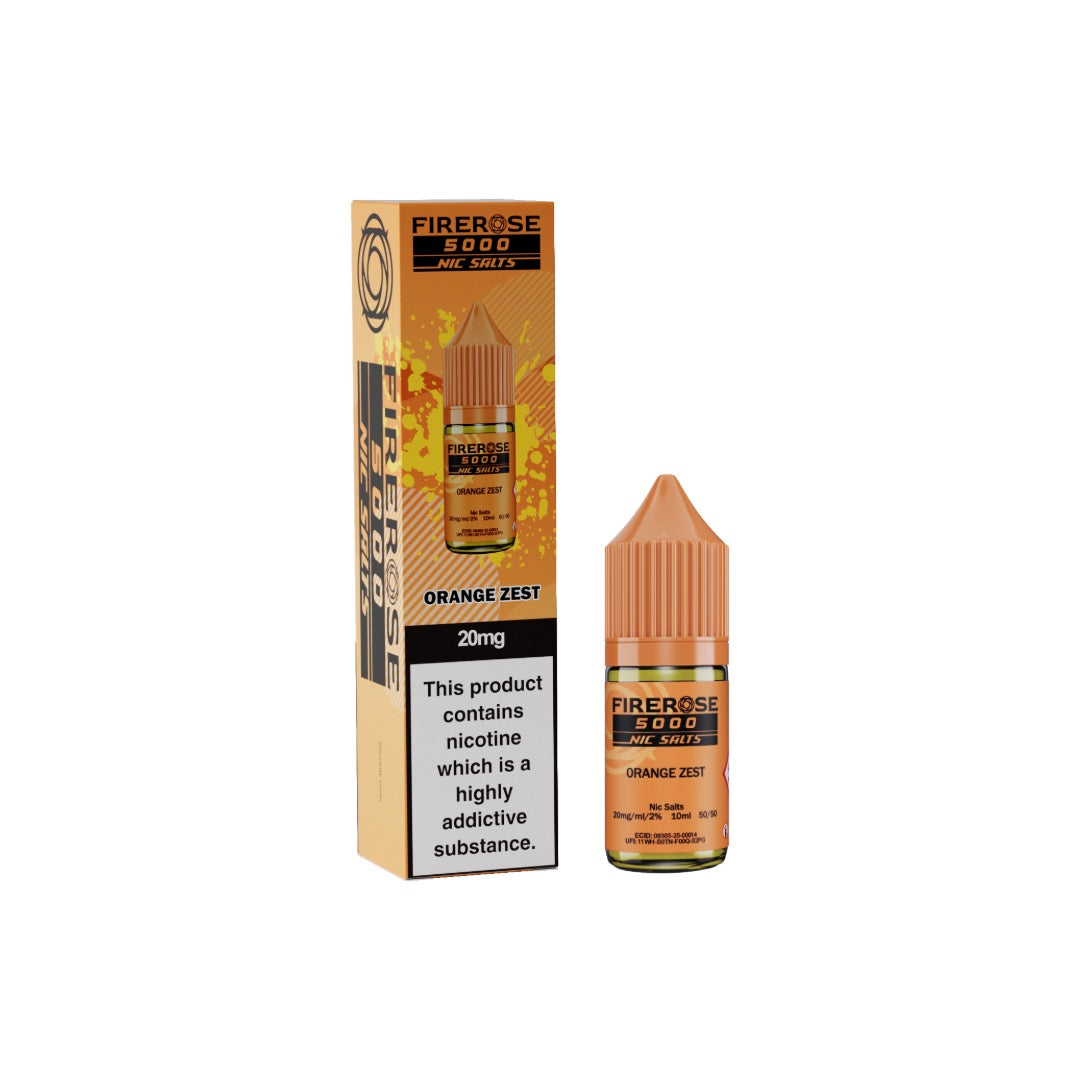 20mg Elux Firerose 5000 Nic salts 10ml (50VG/50PG)