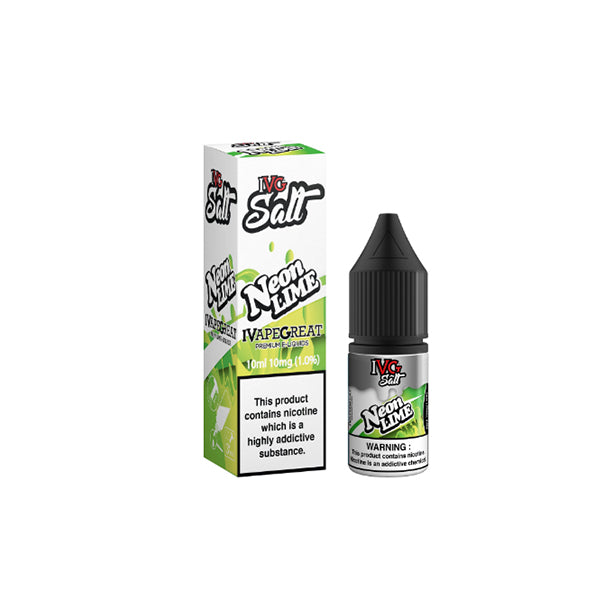 New! IVG Salt 10mg 10ml Nic Salt (50VG/50PG)