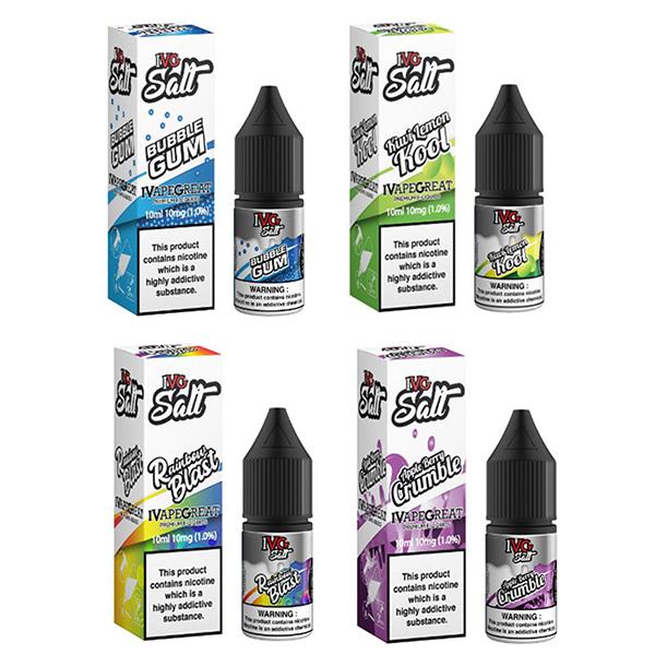 New! IVG Salt 20mg 10ml Nic Salt (50VG/50PG)