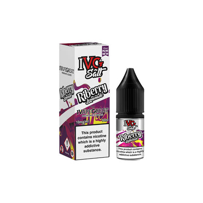 New! IVG Salt 20mg 10ml Nic Salt (50VG/50PG)