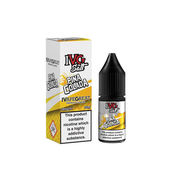 New! IVG Salt 20mg 10ml Nic Salt (50VG/50PG)