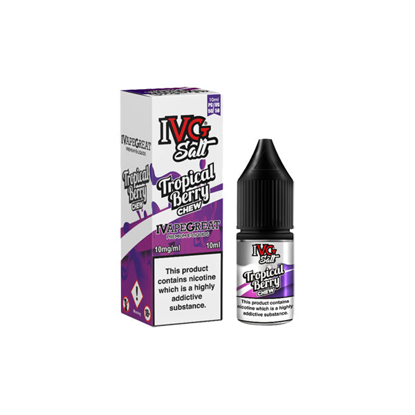 New! IVG Salt 20mg 10ml Nic Salt (50VG/50PG)