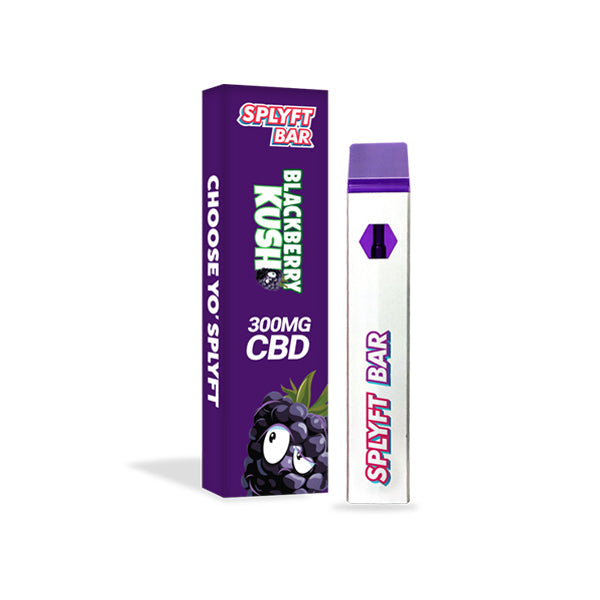 SPLYFT BAR 300mg Full Spectrum CBD Disposable Vape - 12 flavours