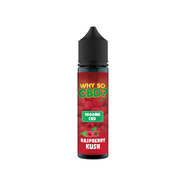 Why So CBD? 1000mg Full Spectrum CBD E-liquid 60ml