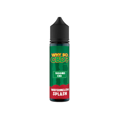 Why So CBD? 1000mg Full Spectrum CBD E-liquid 60ml