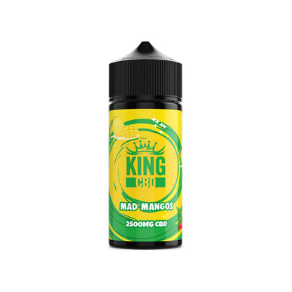 King CBD 2500mg CBD E-liquid 120ml