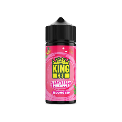 King CBD 2500mg CBD E-liquid 120ml