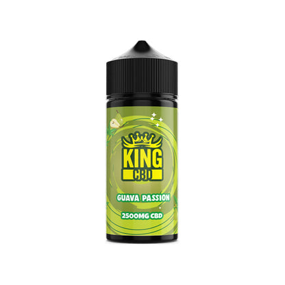 King CBD 2500mg CBD E-liquid 120ml