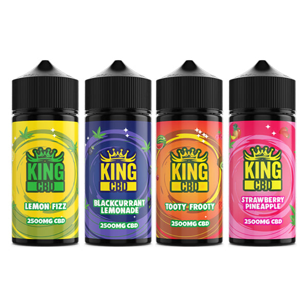 King CBD 2500mg CBD E-liquid 120ml