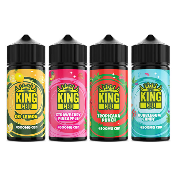 King CBD 4500mg CBD E-liquid 120ml