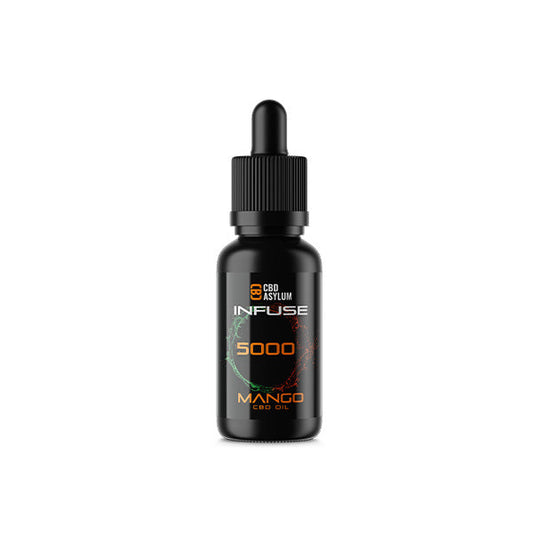 CBD Asylum Infuse 5000mg CBD Mango Oil - 30ml  (BUY 1 GET 2 FREE)