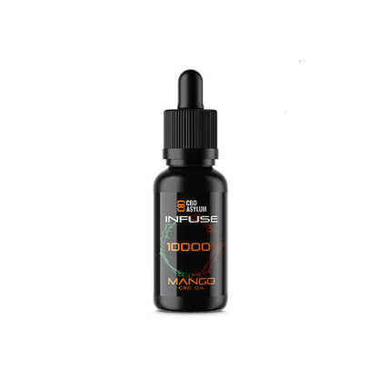 CBD Asylum Infuse 10000mg CBD Mango Oil - 30ml  (BUY 1 GET 2 FREE)