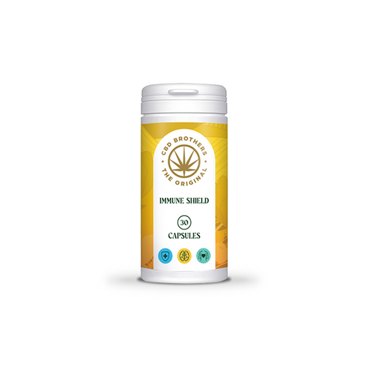 CBD Brothers Immune Sheild 500mg  Capsules - 30 Caps