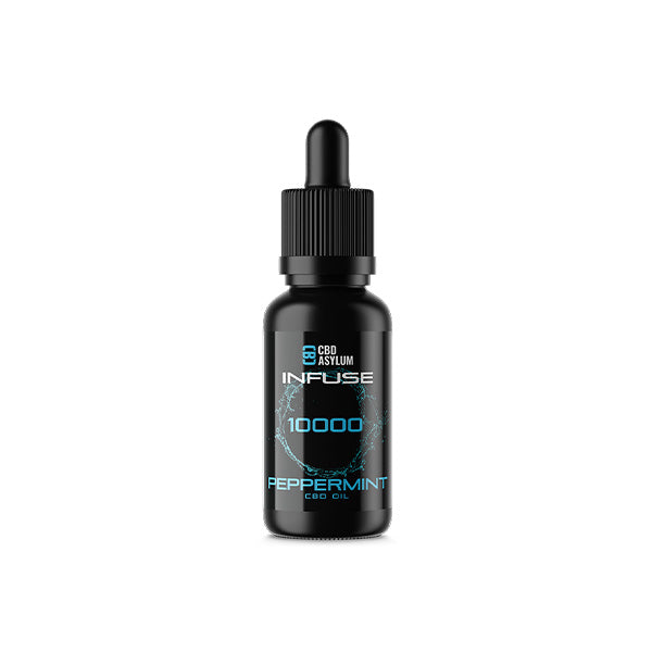 CBD Asylum Infuse 10000mg CBD Peppermint Oil - 30ml  (BUY 1 GET 2 FREE)