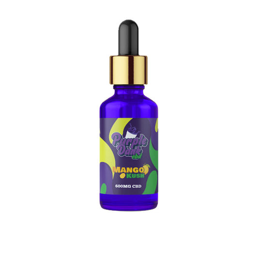 Purple Dank CBD 600mg Terpene Flavoured Full-Spectrum CBD Oil 30ml (BUY 1 GET 1 FREE)