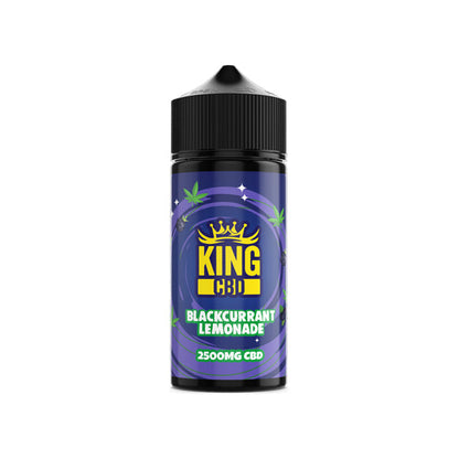 King CBD 2500mg CBD E-liquid 120ml